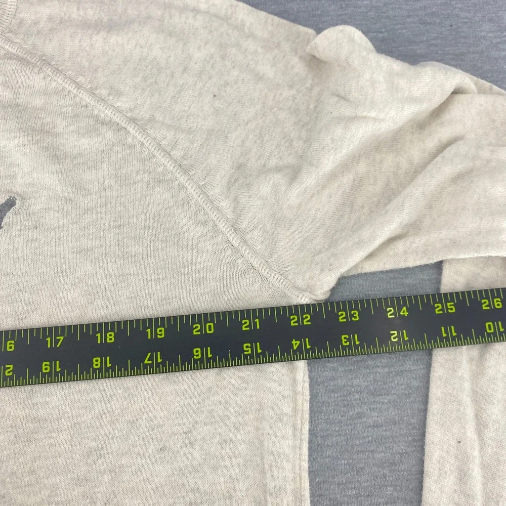 American Eagle Outfitters Beige Crewneck Sweater Preppy Casual Classic Fit L‎